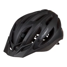 CASQUE VELO CITY ADULTE POLISPORT SPORT FLOW IN-MOLD NOIR MAT AVEC VISIERE GRISE TAILLE 54-58 SYSTEM QUICK LOCK