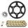 CHAIN AND SPROCKET KIT FOR KAWASAKI 800 Z/ZR 2013>2016  520  15x45  (REAR SPROCKET Ø 80/104/10.5)  (OEM SPECIFICATIONS)  -AFAM-