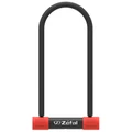 ANTITHEFT FOR BICYCLE -U LOCK ZEFAL K-TRAZ U13L (KEY LOCK) 115x230mm Ø 13mm WITH CLIP BRACKET -POSSIBILITY TO REPRODUCE KEYS.- Security level 8/10 - 2 Stars Fub Approved