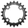 CHAINRING FOR MTB-FOR TRIPLE- 22T. Ø64 "INNER" BLACK STRONGLIGHT ALU 7075- for XTR M960 - 4mm Thickness 4 mm