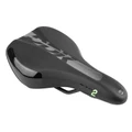 SADDLE- NEWTON FOR CHILDREN RAW BLACK 230x130mm -STEEL RAIL - BLACK