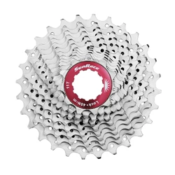 CASSETTE 11V. SUNRACE RX11 11-34 ROUTE / GRAVEL POUR SHIMANO (NIVEAU 105) METALLIC ARGENT (LIVRE EN BOITE) (11-13-15-17-19-21-23-25-27-30-34)