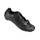 ROAD CYCLING SHOE- GES ROADSTER2 BLACK EURO 37 BOA CLOSURE SYSTEM+HOOK AND LOOP STRAPS- COMPATIBLE LOOK/SHIMANO (PAIR)