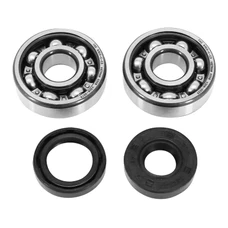 BEARING FOR CRANKSHAFT+SEALS FOR 50cc MOTORBIKE - FAG for MINARELLI AM6 (Bearing 6303-C3/NITRILE SEALS). (KIT). -FAG