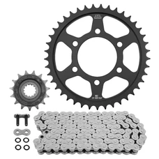 KIT CHAINE ADAPTABLE KAWASAKI 1000 Z1000 SX 2011>2019, NINJA 1000 SX 2020>2024 525 15x41 (DIAM COURONNE 80/104/10.5) (DEMULTIPLICATION ORIGINE) -JT SPROCKETS/DID