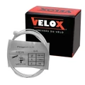 CABLE DE FREIN CYCLO VELOX G.6 POUR PEUGEOT BOULE 8x8mm DIAM 18/10 Lg 1,80M (14 FILS) (BOITE DE 25)