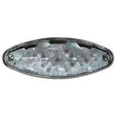 TAIL LIGHT FOR 50cc MOTORBIKE REPLAY FOR PEUGEOT 50 XPS T-SM, XR6  TRANSPARENT-CEE APPROVED- (753612) (L120MM H45MM)