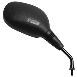 RETROVISEUR ADAPTABLE MBK BOOSTER 2004>, OVETTO / YAMAHA BW'S 2004>, NEOS / KYMCO 50 VITALITY, 50-125 PEOPLE S 2005>2008 DROIT NOIR (OE 5ADF62901000) (HOMOLOGUE CE) -P2R