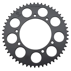 REAR CHAIN SPROCKET FOR 50cc MOTORBIKE DERBI 50 SENDA R, SM, X-TREME, X-RACE 2000>2005/PEUGEOT 50 XP6 2002>, XPS/MBK 50 X-LIMIT 2004>/YAMAHA 50 DTR/RIEJU 50 RMX, SMX  420  53 TEETH (BORE Ø 105mm)  -IGM-
