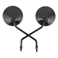 RETROVISEUR ADAPTABLE SUPER SOCO TC MAX 2019> NOIR (OEM: 88110-QSM-C000) (PAIRE) -P2R