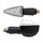 CLIGNOTANT MOTO AVOC HINO 17 LEDS BASE ABS TRANSPARENT/NOIR 17 LEDS (L 58mm / H 28mm / L 45mm) (HOMOLOGUE ECE) (PAIRE)