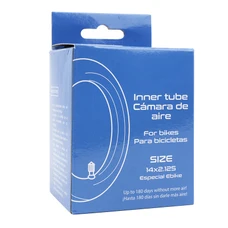 CHAMBRE A AIR TROTTINETTE 14 X 2.125 VALVE STANDARD DROITE