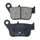 BRAKE PADS -POLINI FOR SYM 400-600 MAXSYM (L 82.8mm - H 47.4mm - thk11.8mm) (174.0188) (ORIGINAL)