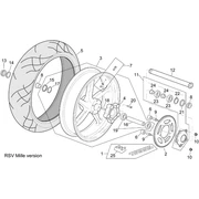Roue ar.vRSV Mille R