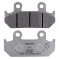 PLAQUETTE DE FREIN NISSIN POUR HONDA 600 VT C SHADOW 1988>1991 AV, 125 CB TT 1990> AV, 650 XRV AFRICA TWIN 1988>1990 AV (A0150) (SEMI METAL)  -ECE R90-