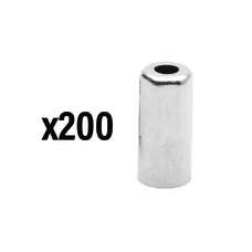 EMBOUT DE GAINE 5,0 mm LAITON (VENDU PAR 200) -ELVEDES