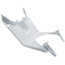 CARENAGE/MARCHE PIED SCOOT ADAPTABLE MBK 50 BOOSTER 2004>/YAMAHA 50 BWS 2004> BLANC -P2R