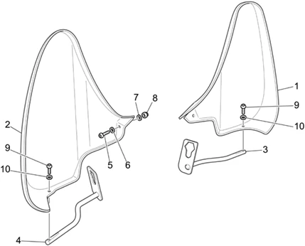 Protection de pied touring