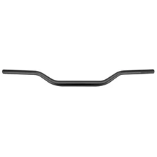 HANDLEBAR FOR 50cc MOTORBIKE OVERSIZE ALUMINIUM BLACK MAT W800mm H80mm (varying Ø 22,2x28,6x22,2)