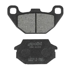 BRAKE PADS -POLINI FOR KYMCO 50 MAXXER, 125-150 PEOPLE, 125-150 AGILITY, 125 SUPER 8, 200 AGILITY, SYM 125 JOYRIDE 2005>2014  (174.0049)  (ORIGINAL)