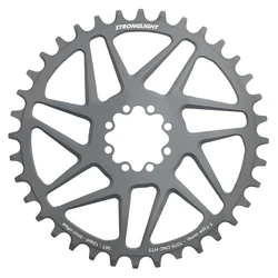 PLATEAU VTT DIRECT MOUNT 8 TROUS POUR SRAM X01/XX1 STRONGLIGHT MONO ALU HT3 NOIR 36DTS - 12V. NARROW WIDE