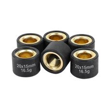 GALET/ROULEAU MAXISCOOTER MAGNETI MARELLI 20x15 16,5g (x6)  POUR HONDA 125 FORZA, PCX, SH, PANTHEON, S-WING/KYMCO 125 DINK, GRAND-DINK