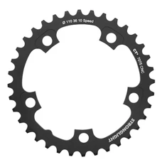 CHANRING FOR ROAD BIKE-5 arms- 36T. Ø110 "INNER" TYPE ULTEGRA 6750 BLACK CT2 STRONGLIGHT 10 Speed
