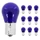 AMPOULE/LAMPE STANDARD 12V 21W CULOT BA15s NORME P21W BLEU (STOP ET CLIGNOTANT (BOITE DE 10)  -P2R-