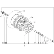 Roue avant