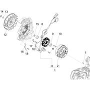 Volant magnetique