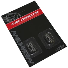 CONNECTEUR DE CHAINE VELO  7/8V. NEWTON ANTI-ROUILLE COMPATIBLE SHIMANO/SRAM  (ATTACHE RAPIDE) (BLISTER DE 2 PIECES)