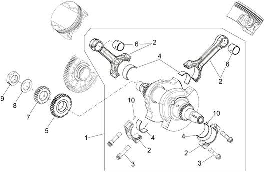 Arbre moteur