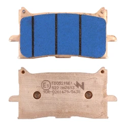 PLAQUETTE DE FREIN NEWFREN POUR HONDA 125 CB R 2018> AV, 1000 AFRICA TWIN 2016>2019 AV, 1100 AFRICA TWIN 2020> AV, 750 X-ADV 2017> AV, 750 FORZA 2021> AV (FD0521SE) (TOURING METAL FRITTE)