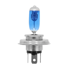 AMPOULE/LAMPE HALOGENE H4 12V  35/35W PERFORMANCE CULOT P43t BLEU (ECLAIRAGE SUPER BLANC) (PROJECTEUR) (VENDU A L'UNITE)  -P2R-**