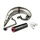 POT 50 A BOITE STAGE6 STREETRACE POUR BETA 50 RR 2012>2020 (PASSAGE HAUT)  (SILENCIEUX NOIR/ROUGE CNC)