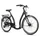 VELO MUSCULAIRE CITY BIKE 26 LEADER FOX EMA 2025 FEMME NOIR 7V CADRE ALU 19 POUCES (TAILLE ADULTE 175 à 183 cm)