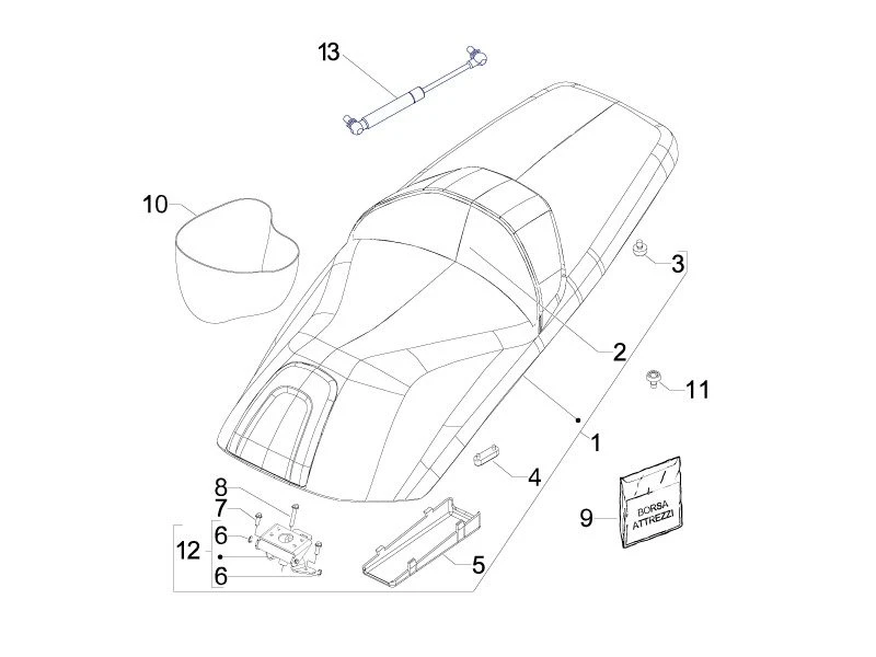 Selle/sieges - Trousse à outils 