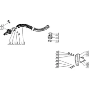 Tuyau aspiration air-support filtre a air