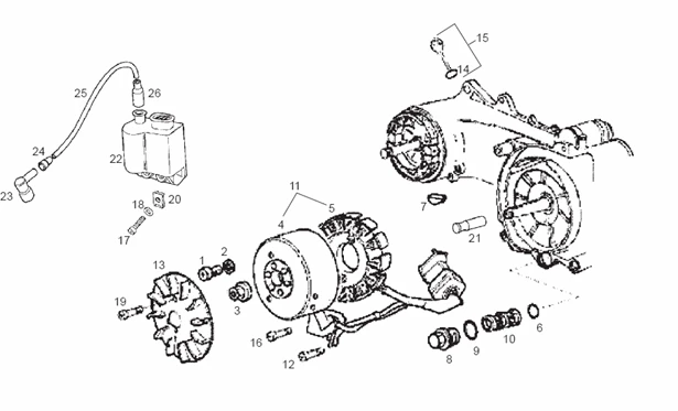 Volant magnétique