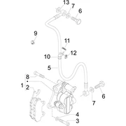 Tuyaus du freins - Etriers de frein