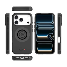 COQUE SMARTPHONE/TELEPHONE GR XPLORE POUR APPLE IPHONE 17 PRO NOIR COMPATIBLE MAGSAFE (VENDU A L'UNITE)