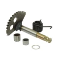 AXE/PIGNON DE KICK MAXISCOOTER ADAPTABLE 125 CHINOIS 4T GY6 (LONGUEUR 130 mm)  -SELECTION P2R-