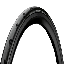 TYRE FOR ROAD BIKE 700 X 25 CONTINENTAL GRAND PRIX 5000 ALL SEASON TUBELESS - Black Foldable (25-622)