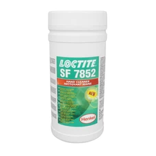 LINGETTES NETTOYANTES MAINS ATELIER LOCTITE SF 7852 WIPES DOUBLE FACE (POT DE 70 LINGETTES)