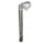 QUILL STEM FOR ROAD BIKE/MTB- QUILL STEM- Ø25,4 SILVER L40mm FOR BAR Ø25,4mm (stem tube L  230mm)