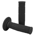 REVETEMENT POIGNEE DOMINO MOTO OFF ROAD 6131 NOIR CLOSED END 120mm (PAIRE)