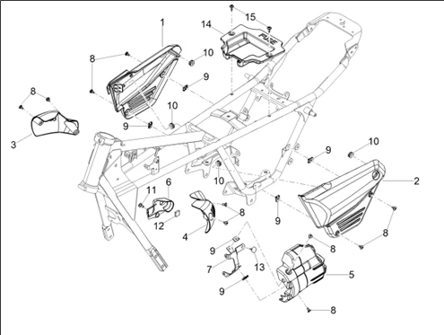 Carrosserie centrale