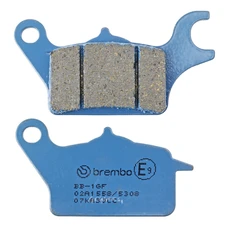 PLAQUETTE DE FREIN BREMBO POUR KAWASAKI 125 Z125 PRO 2017> AV/NIU AR/PIAGGIO ONE 2021> AR (ROUTE CARBONE CERAMIQUE) -07KA30CC