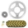 KIT CHAINE ADAPTABLE SUZUKI 125 GN 1997>2001  428  14x41  (DIAM COURONNE 58/78/8.5)  (DEMULTIPLICATION ORIGINE)  -AFAM-