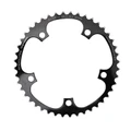 CHAINRING FOR ROAD BIKE- 5 Arms- 44T DIAM 130 -INNER- ALUMINIUM BLACK- 7075 TA ALIZE TYPE SHIMANO 8/9/10 Speed